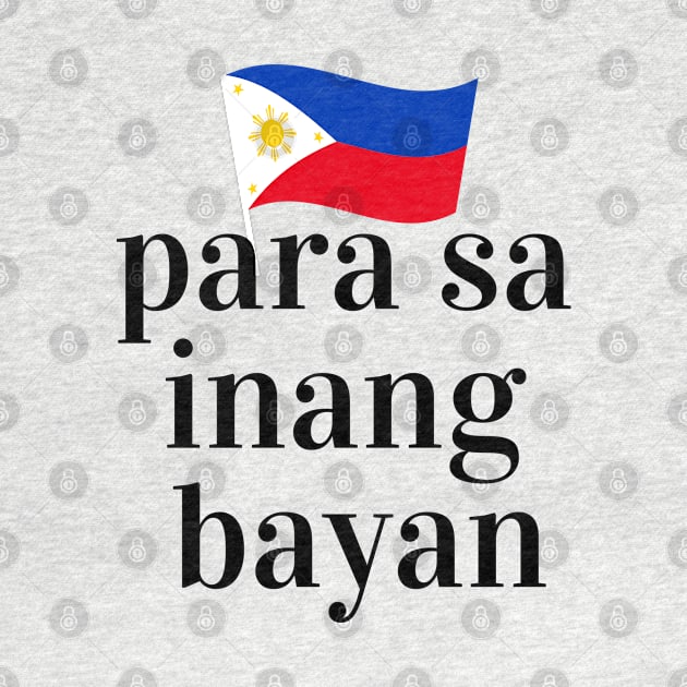 philippines flag: Para sa inang bayan by CatheBelan